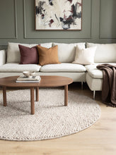 Bubble Sand - Rund Ullmatta - KM Home | Mattfabriken