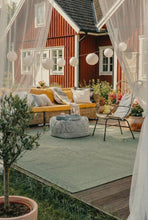 Miami Grön - Indoor/Outdoor Kvadratisk - KM Home | Mattfabriken