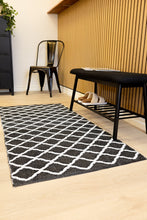 Hilma Wave Svart - Plastmatta - KM Home | Mattfabriken