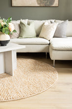 Bubble Karamell - Rund Ullmatta - KM Home | Mattfabriken