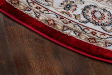 Dubai Medallion Röd - Oval Matta - K/M Carpets | Mattfabriken