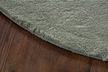 Soft Grön - Rund Ryamatta - KM Home | Mattfabriken