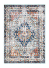 Tarfaya Medallion Multi - Tvättbar Gångmatta - K/M Carpets | Mattfabriken