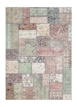 Tarfaya Patch Grön - Tvättbar Gångmatta - K/M Carpets | Mattfabriken