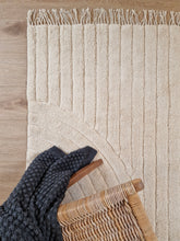 Marocko Lines Creme - Bomullsmatta - K/M Carpets | Mattfabriken