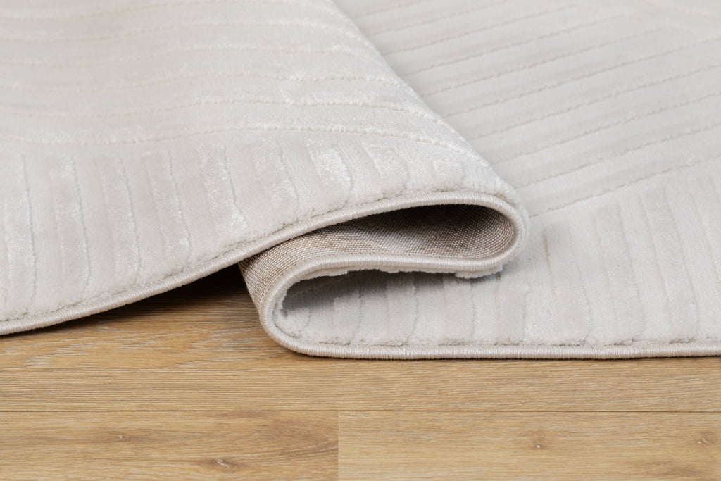 Ritz Lines Creme | Modern Carpet - Ilmainen toimitus– Mattfabriken