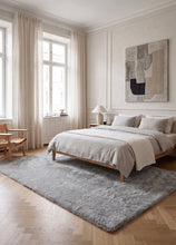 Heaven Grå - Ryamatta med pälskänsla - KM Home | Mattfabriken
