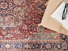 Amber Medallion Röd - Tvättbar Matta - K/M Carpets | Mattfabriken