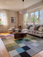 Riviera Square Multi - Handvävd Ullmatta - KM Home | Mattfabriken