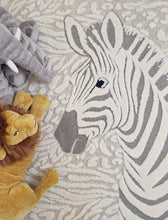 Genova Zebra Creme - Barnmatta - K/M Carpets | Mattfabriken