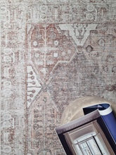 Kashan Kerman Creme - Tvättbar Bomullsmatta - K/M Carpets | Mattfabriken