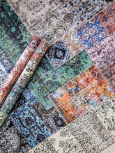 Shiraz Patch Multi - Chenillematta - K/M Carpets | Mattfabriken