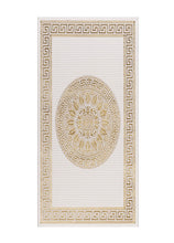 Ankara Ornament Creme/Guld - Modern Matta - K/M Carpets | Mattfabriken