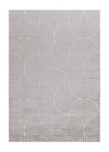 Granada Shape Greige - Konstsilkesmatta - K/M Carpets | Mattfabriken