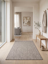 Madrid Plain Mörklinne - Flatvävd Gångmatta - KM Home | Mattfabriken