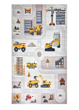 Play Byggare Creme - Barnmatta - K/M Carpets | Mattfabriken