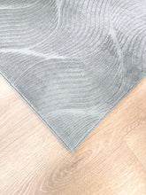 Castello Wave Grå - Tvättbar Gångmatta