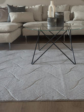 Castello Wave Grå - Tvättbar Gångmatta