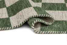 Chessie Smaragdgrön - Handvävd Ullmatta - KM Home | Mattfabriken