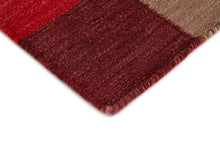 Electra Square Dark Multi - Handvävd Gångmatta - KM Home | Mattfabriken