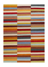Electra Brick Dark Multi - Handvävd Ullmatta - KM Home | Mattfabriken