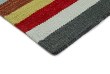 Electra Brick Dark Multi - Handvävd Ullmatta - KM Home | Mattfabriken