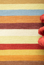 Electra Brick Dark Multi - Handvävd Ullmatta - KM Home | Mattfabriken