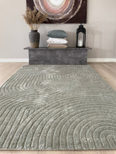 Genova Zen Grön - Modern Matta - KM Home | Mattfabriken