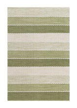 Båstad Grön - Handvävd Bomullsmatta - KM Home | Mattfabriken