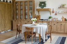 Båstad Blå - Handvävd Bomullsmatta - KM Home | Mattfabriken