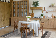 Båstad Svart - Handvävd Bomullsmatta - KM Home | Mattfabriken