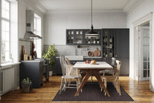 Line Choklad - Handvävd Bomullsmatta - KM Home | Mattfabriken