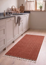 Line Terracotta - Handvävd Gångmatta - KM Home | Mattfabriken