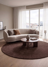 Soft Choklad - Rund Matta - KM Home | Mattfabriken