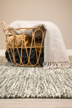 Torsby Olivgrön - Handvävd Ullmatta - KM Home | Mattfabriken