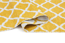 Hilma Wave Gul - Plastmatta - KM Home | Mattfabriken