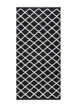 Hilma Wave Svart - Plastmatta - KM Home | Mattfabriken