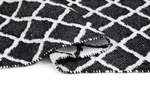 Hilma Wave Svart - Plastmatta - KM Home | Mattfabriken