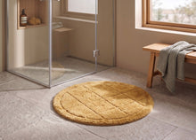 Square Ockragul Rund - Badrumsmatta - KM Home | Mattfabriken