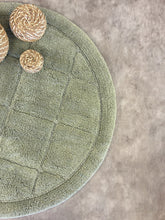 Square Ljusgrön Rund - Badrumsmatta - KM Home | Mattfabriken