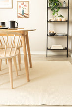 Tofta Vit - Handvävd Ullmatta - KM Home | Mattfabriken