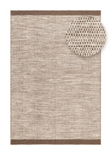 Tofta Grey - Käsinkudottu villamatto