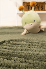 Royal Deluxe Grön - Mjuk Rund Ryamatta - KM Home | Mattfabriken