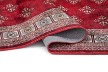 Tarfaya Lahori Röd - Tvättbar Matta - KM Home | Mattfabriken