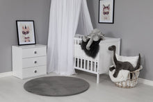 Heaven Antracit - Rund Matta - K/M Carpets | Mattfabriken