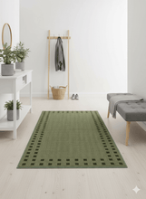 Brick Grön - Gummerad Gångmatta - KM Home | Mattfabriken