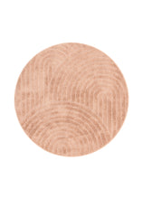 Genova Zen Peach - Rund Matta - KM Home | Mattfabriken