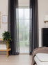 Alice Grafit 250 cm - Gardin 2-pack - KM Home | Mattfabriken