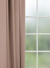 Klara Taupe 250 cm - Mörkläggningsgardin 1-pack