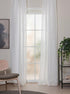 Stella Creme 250 cm - Gardin 2-pack - KM Home | Mattfabriken
